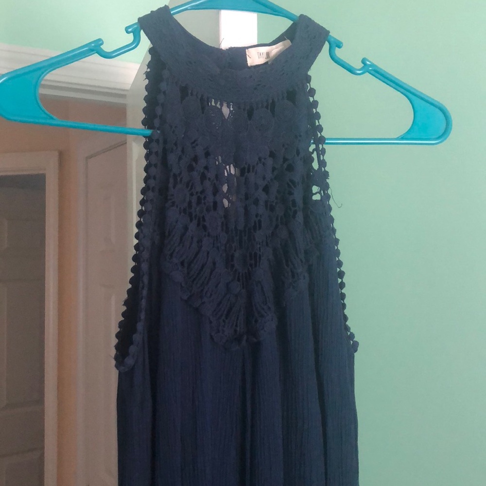 Taylor and Sage Blue Dress